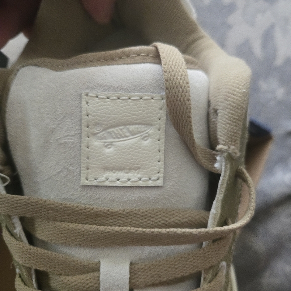 Vans Rowley XLT Lx Vintage Incense Men 11.5 Tan And White Leather Suede 092025 - Picture 10 of 11